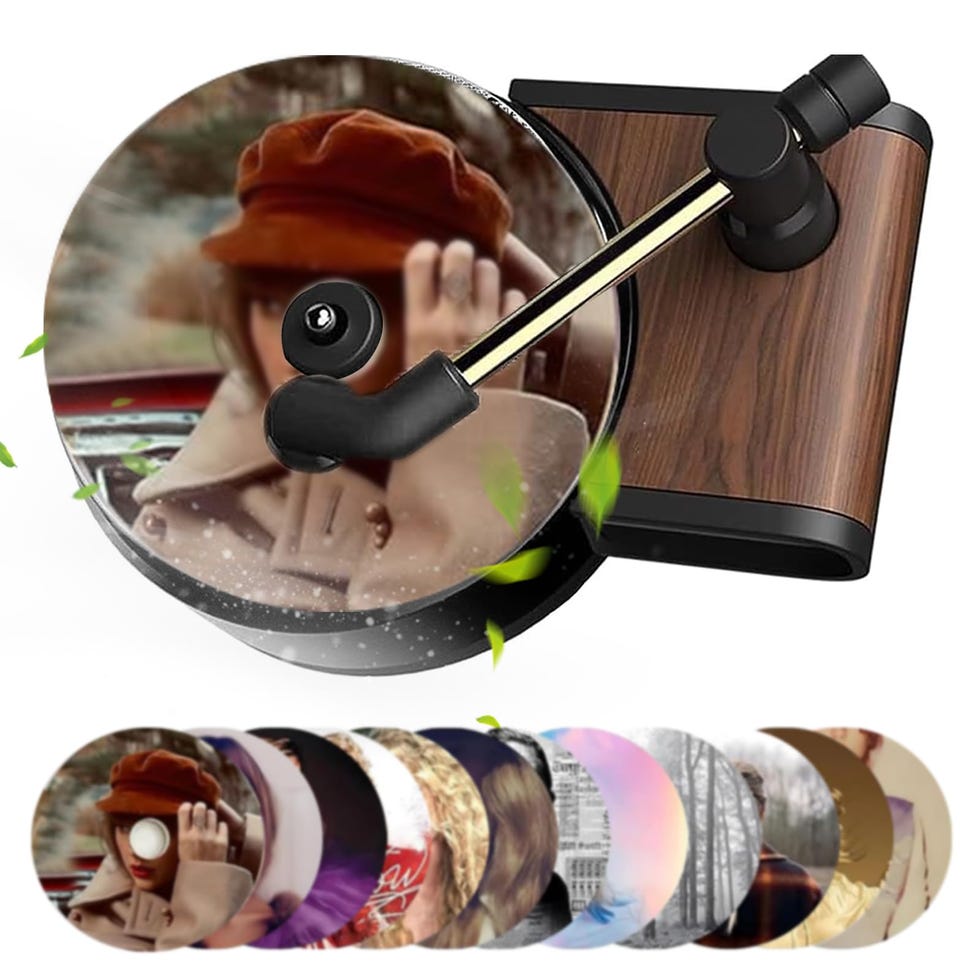 Air Freshener Record Player Car Vent Clip