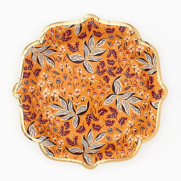 Harvest Fancy Plates