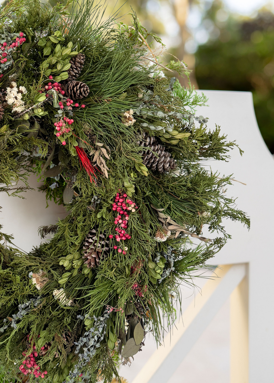 Art of the Entry Holiday Wreath