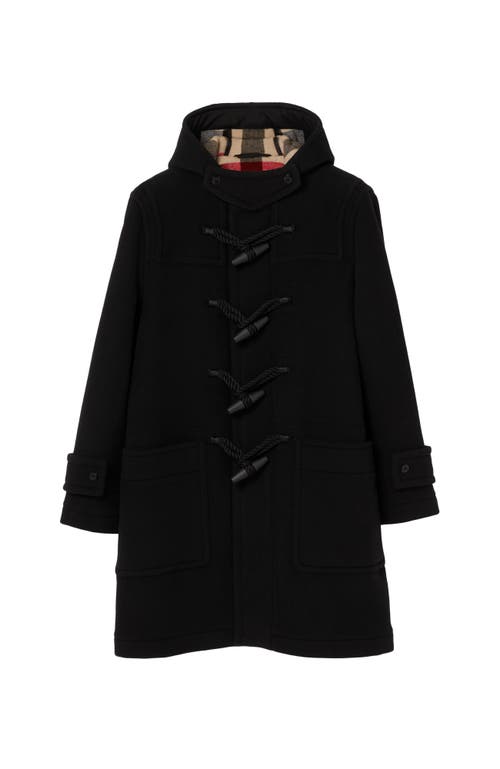 Wool-Blend Duffle Coat 