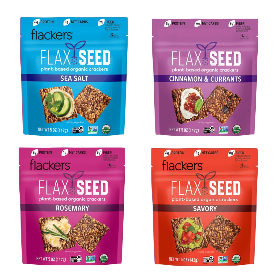 Flackers Organic Flax Seed Crackers
