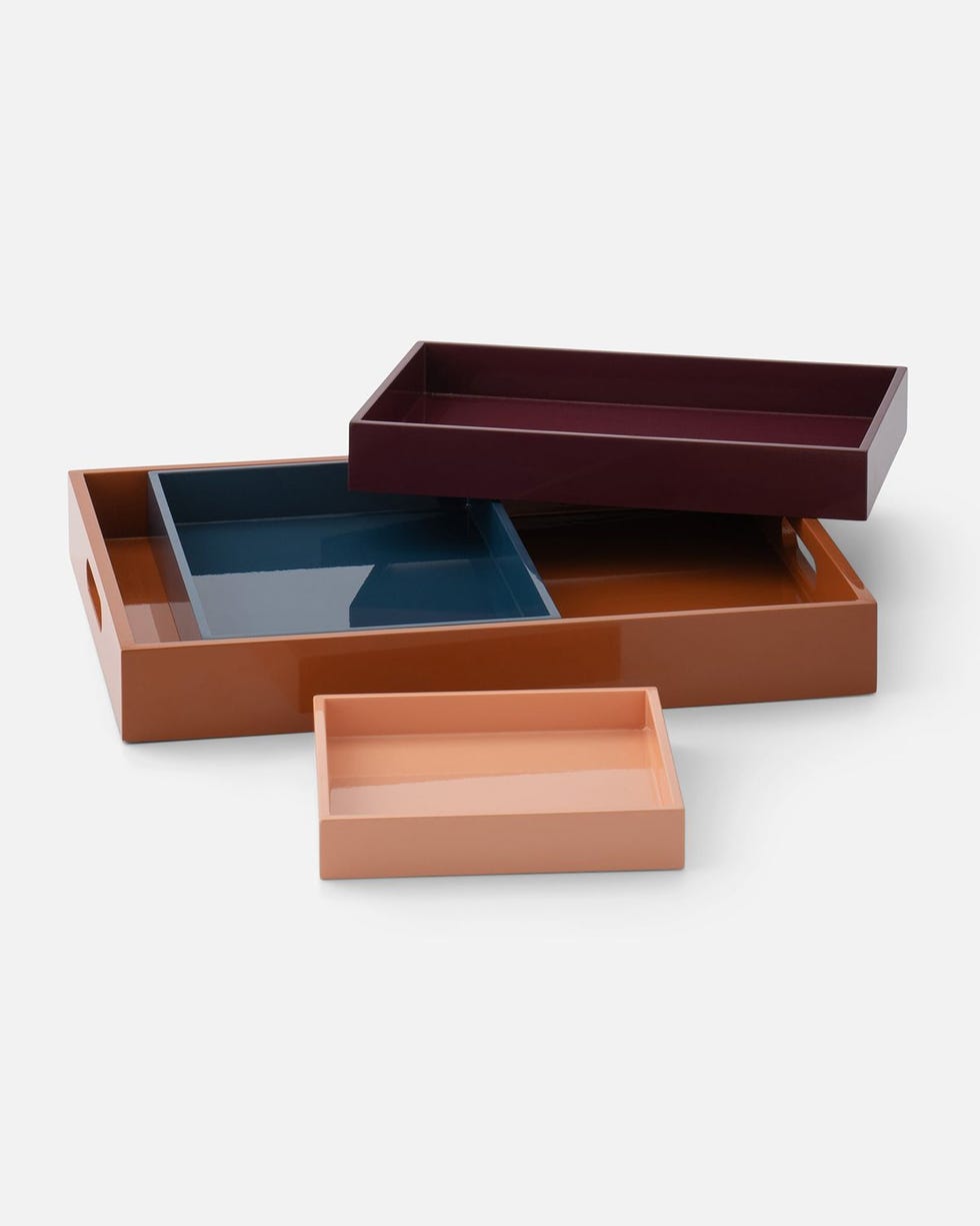 Stacking Trays, Set of 4 