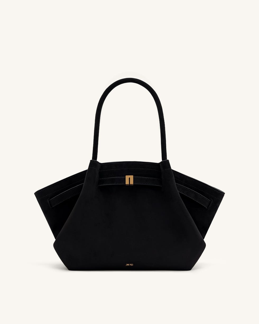 Hana Medium Faux Suede Tote Bag