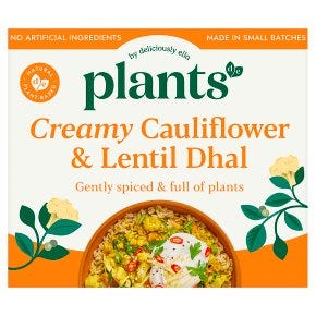 Frozen Warming Cauliflower & Lentil Dhal for 1 300g