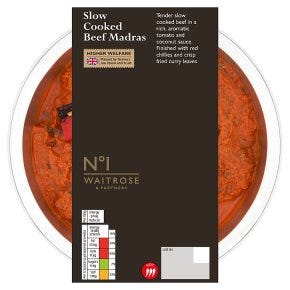 No.1 Slow Cooked Beef Madras Curry for 2 400g