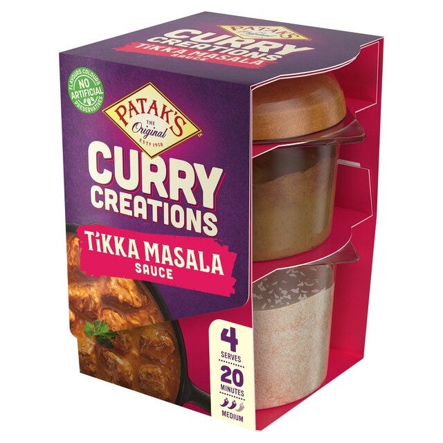 Tikka Masala Curry Creations Sauce Kit 160g