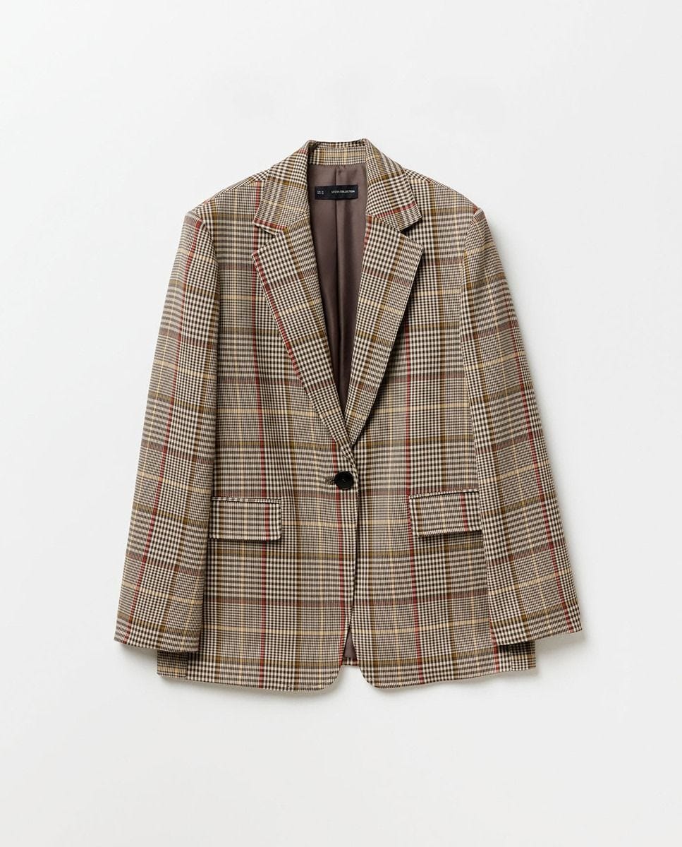 Chaqueta de cuadros