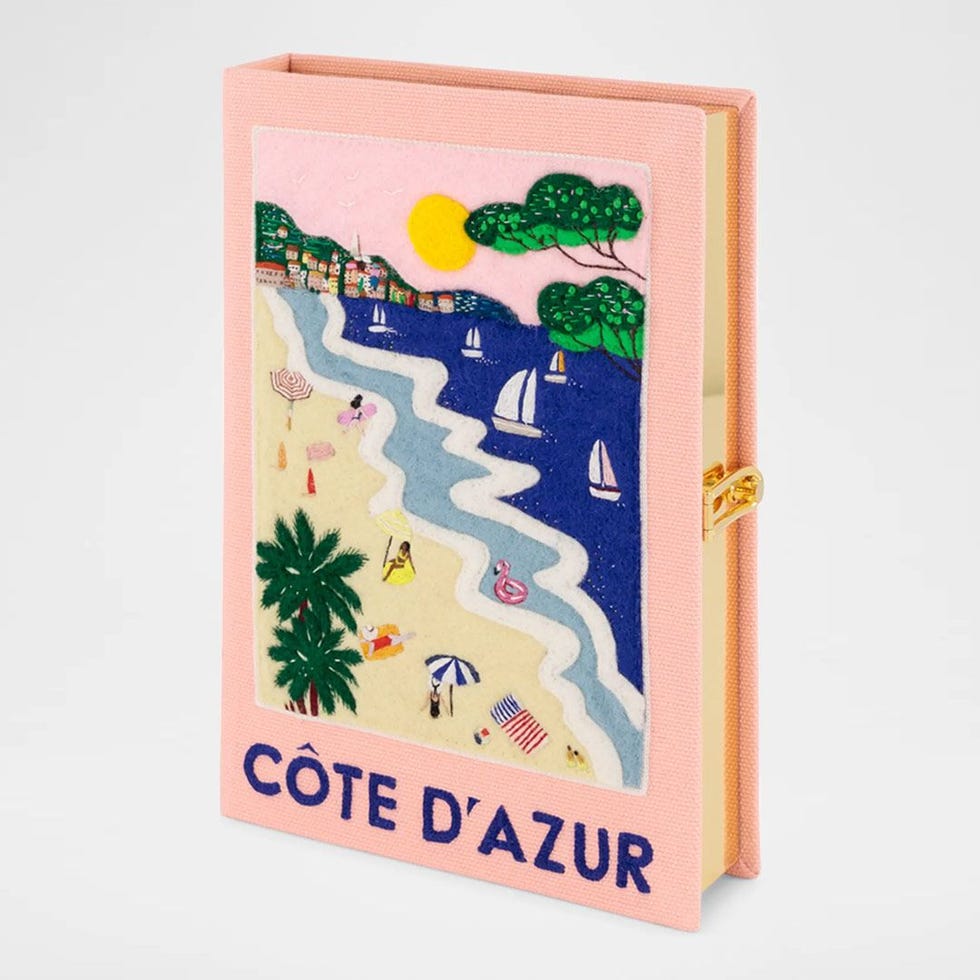 Cote d'Azur Book Clutch Bag