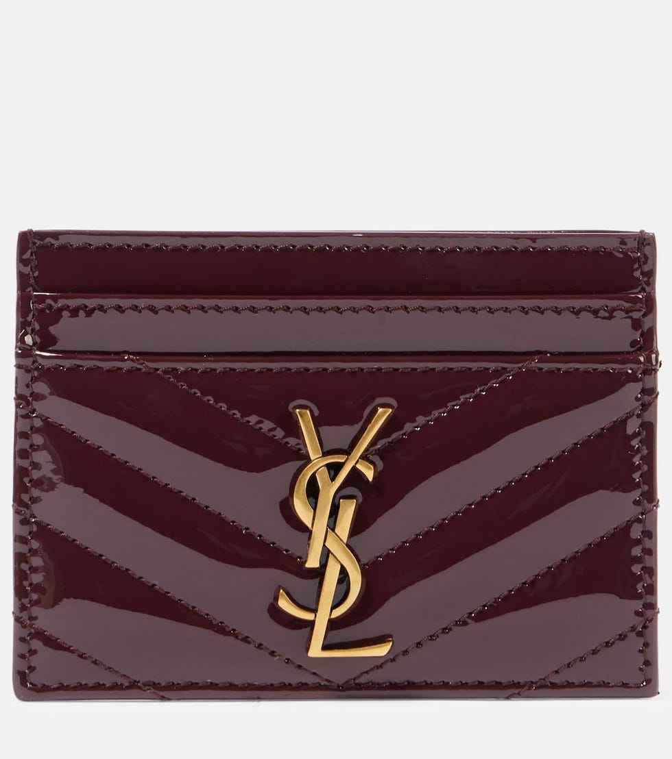 Cassandre Patent Leather Cardholder