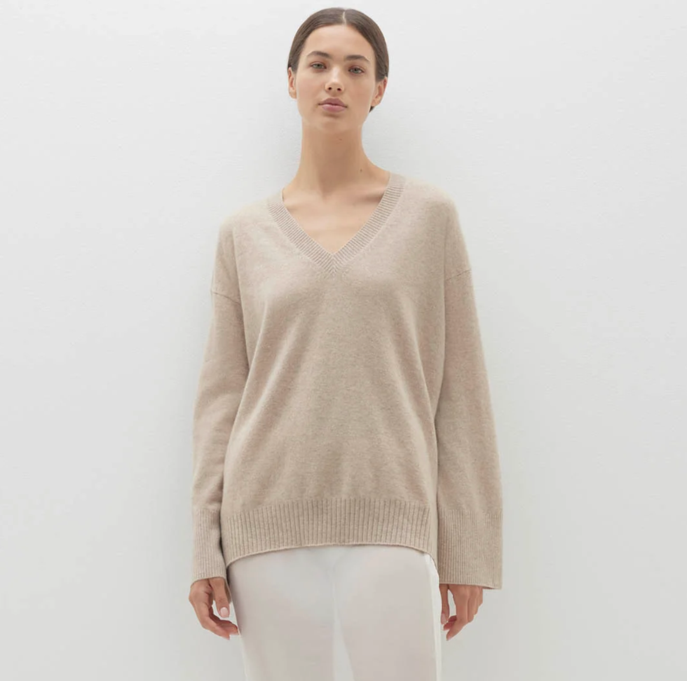 Viola V-Neck Cashmere Sweater