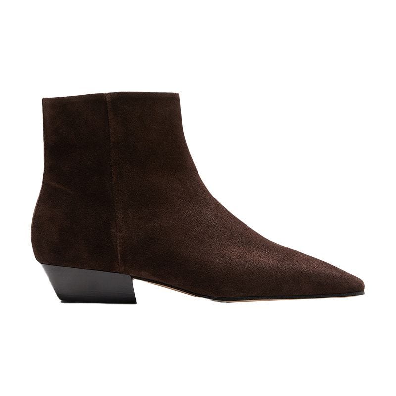 Italian Suede Ankle Boot