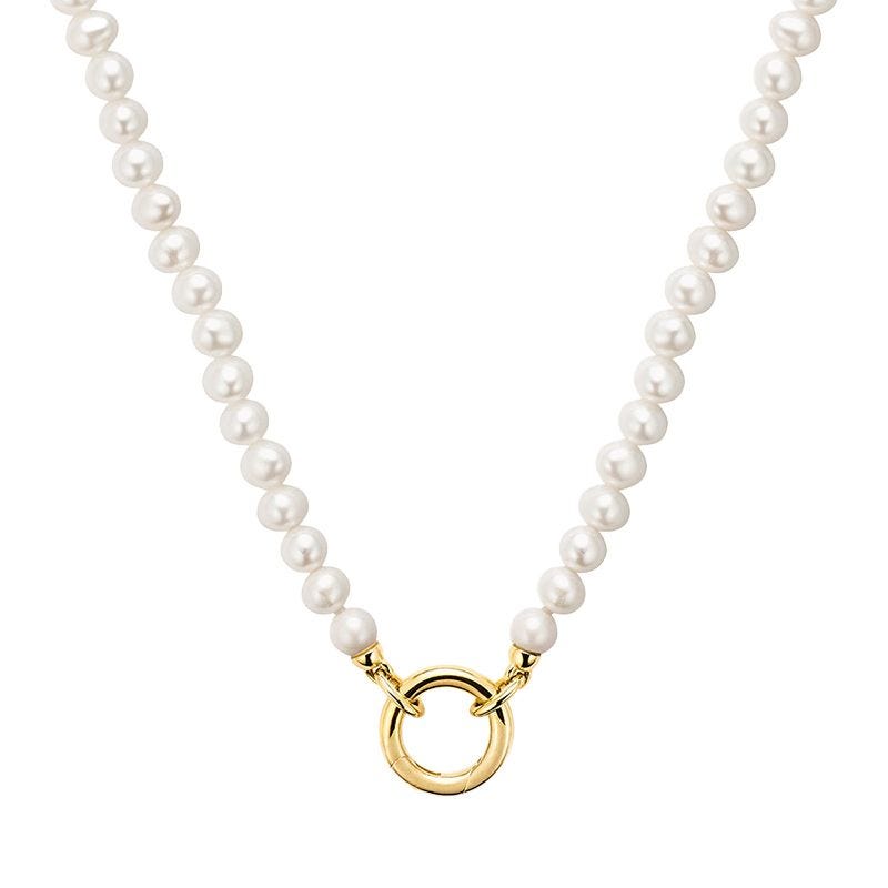 Pearl Charm Necklace