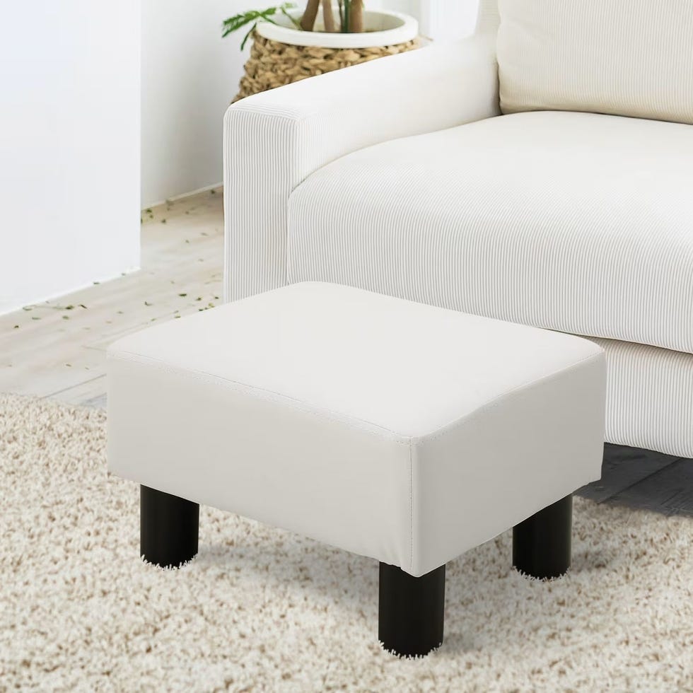 Reposapiés blanco