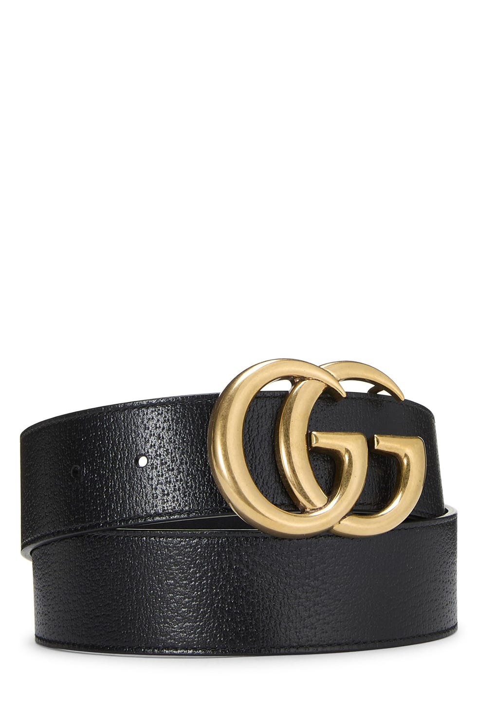 Pre-Loved Leather GG Marmont Belt 85 