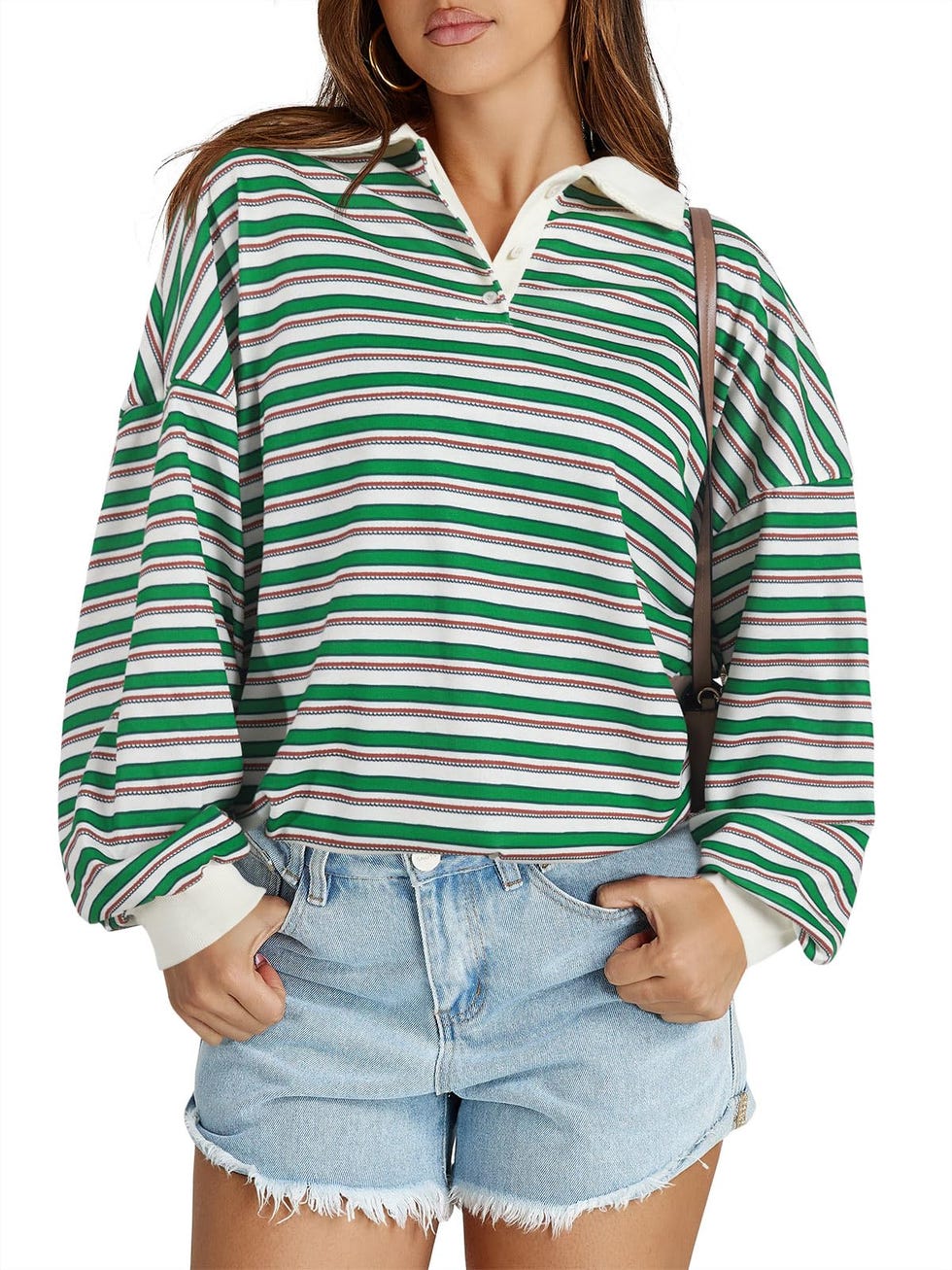 Oversized Rugby Polo Shirt