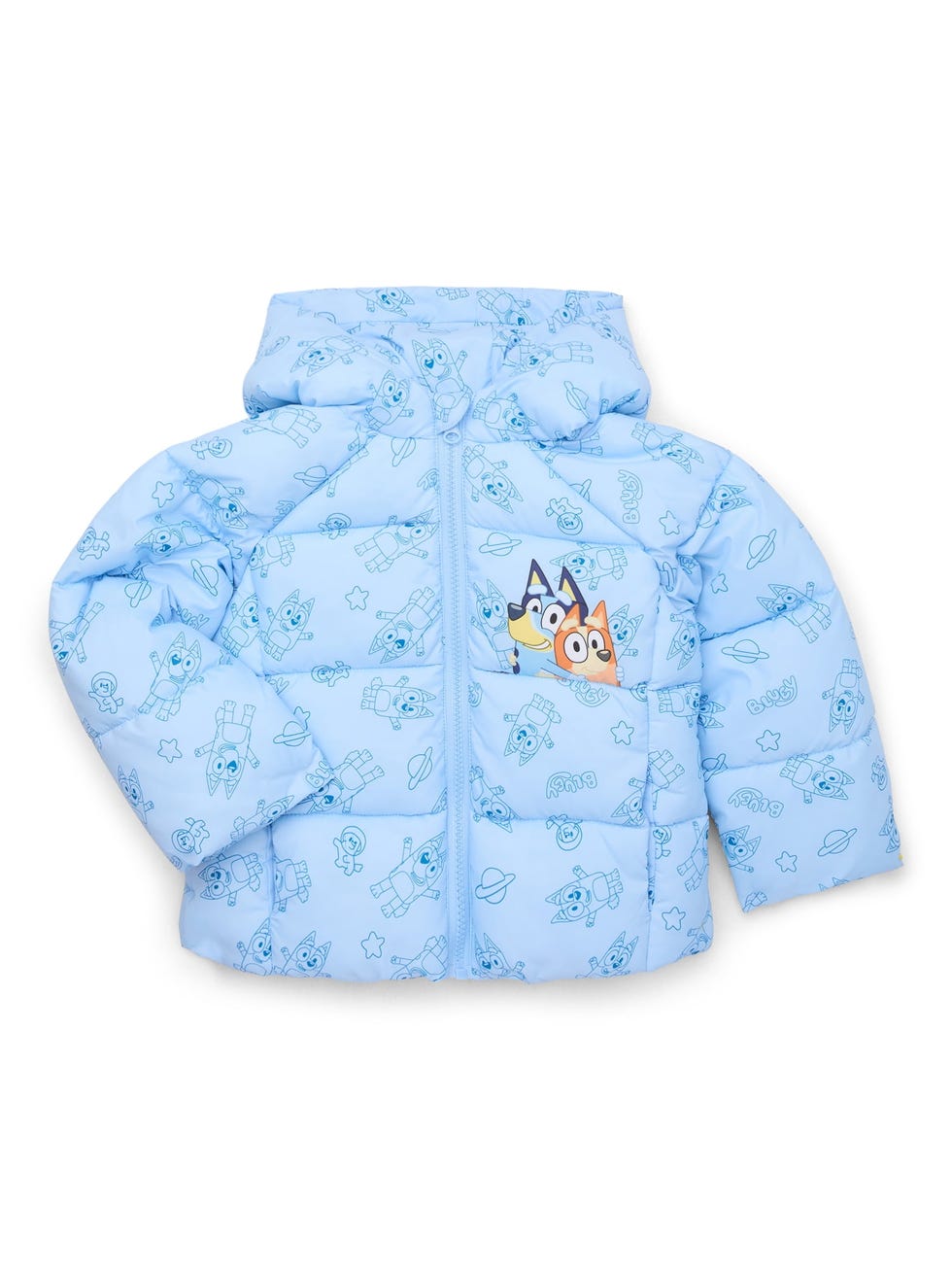 Character Mid-Weight Hooded Puffer Jacket
