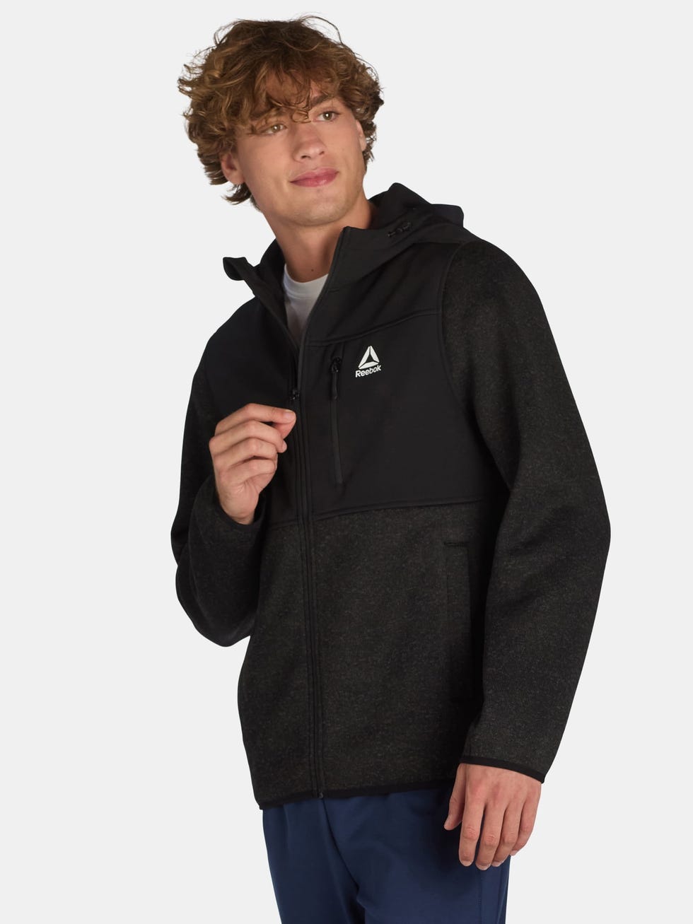 Delta Men’s Hooded Sweater Fleece Jacket