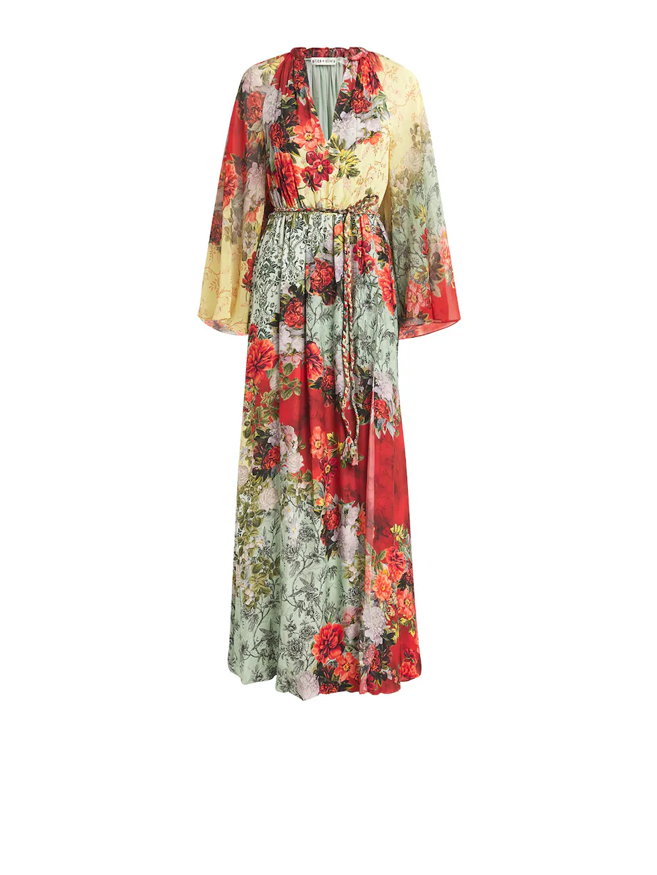Malinda floral maxi dress