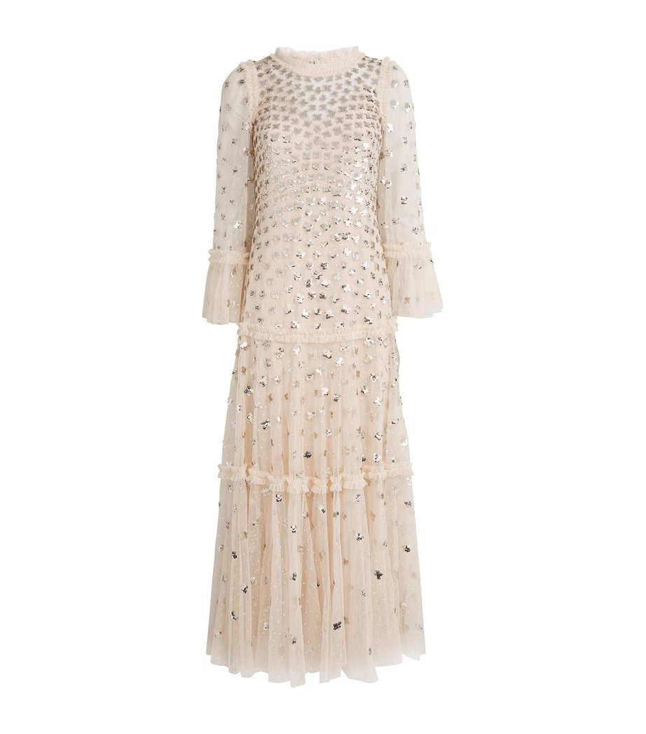 Glisten tiered gown