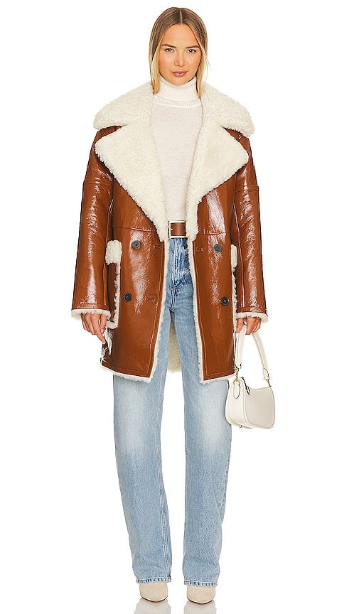 Elodie Shearling Coat