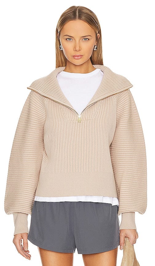 Reid Half Zip Sweater 