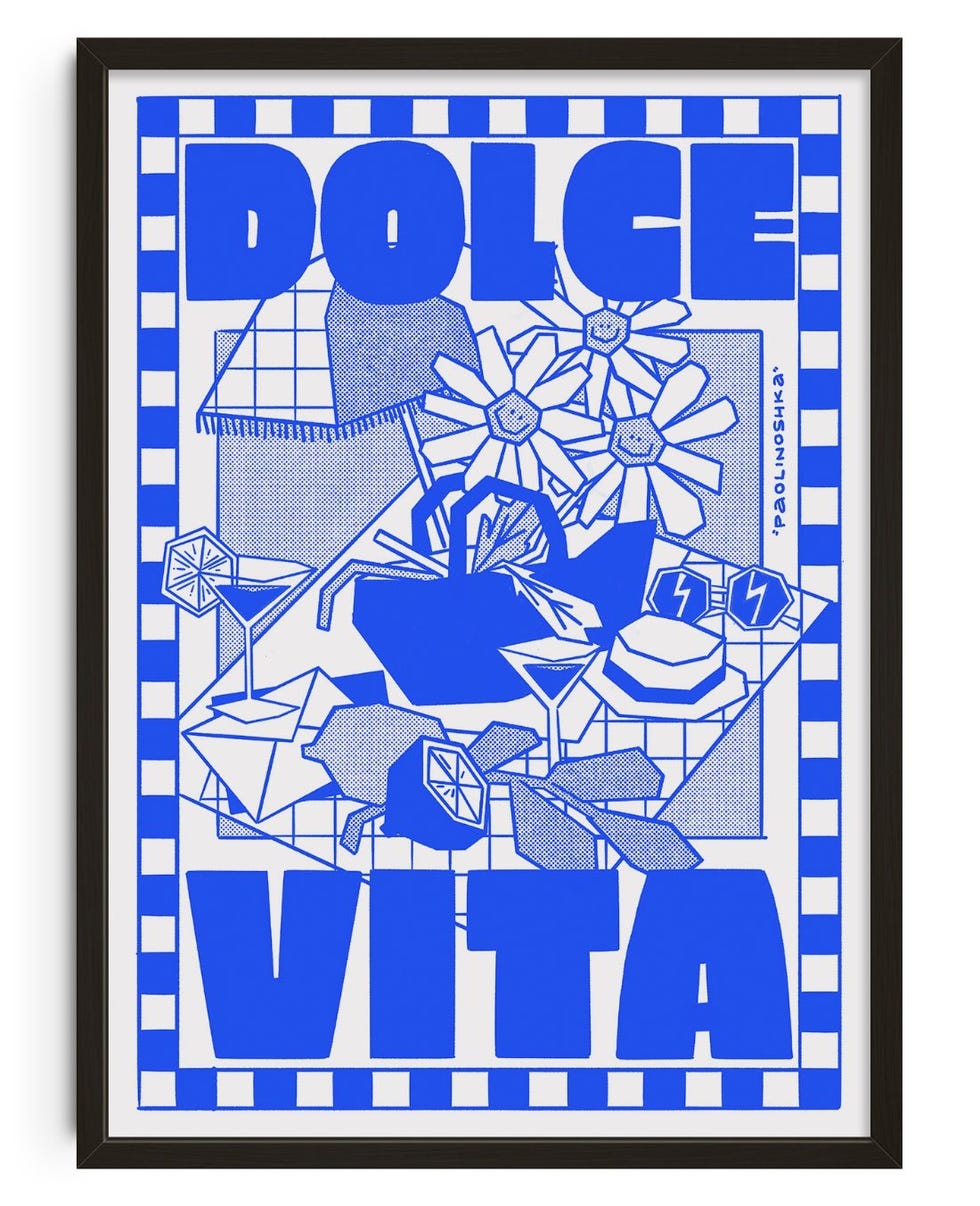 Dolce Vita Print 