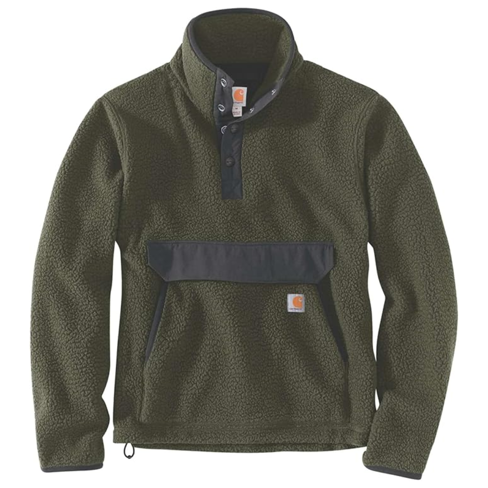 Relaxed Fit Fleece Pullover