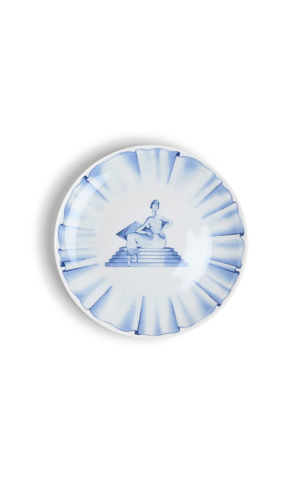 Printed Porcelain Bread Plate