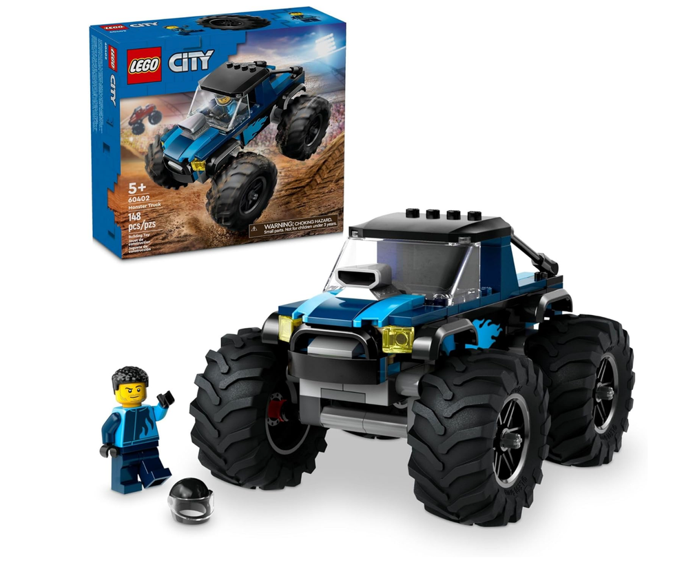 City Blue Monster Truck