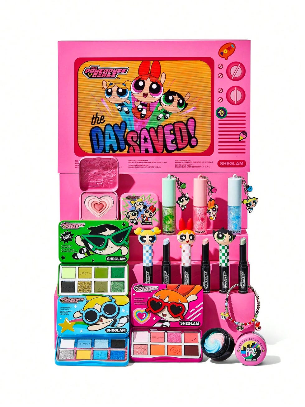 The Powerpuff Girls x SHEGLAM Collection Set The Powerpuff Girls x SHEGLAM Collection Set