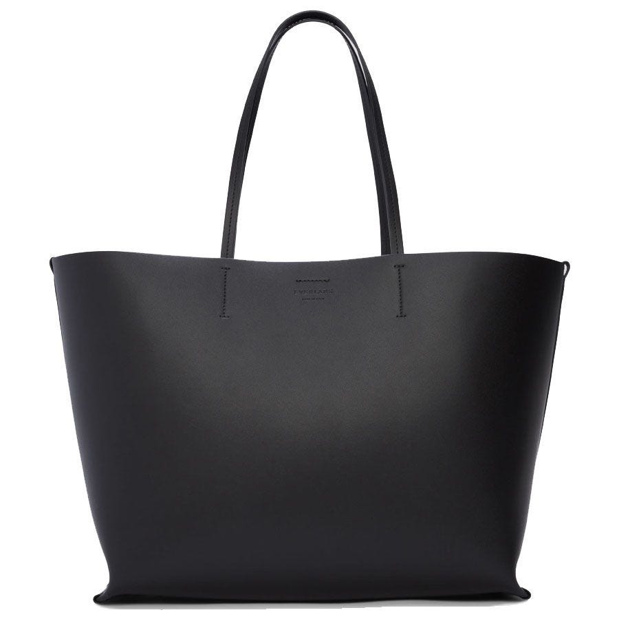 Luxe Italian Leather Tote