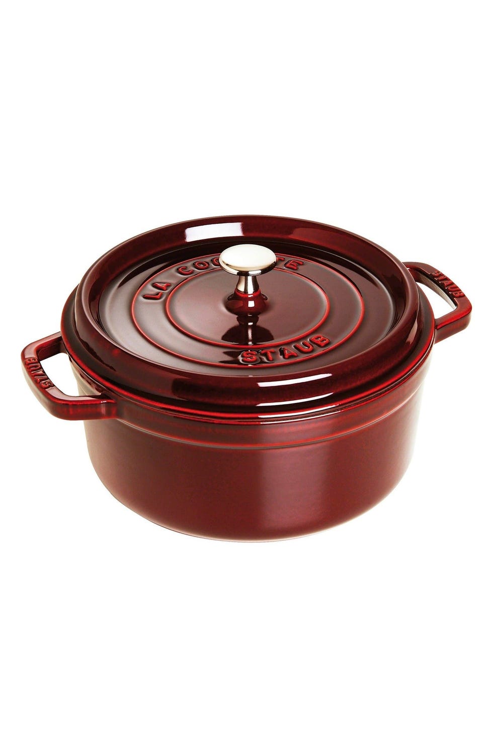 4-Quart Enameled Cast Iron Cocotte