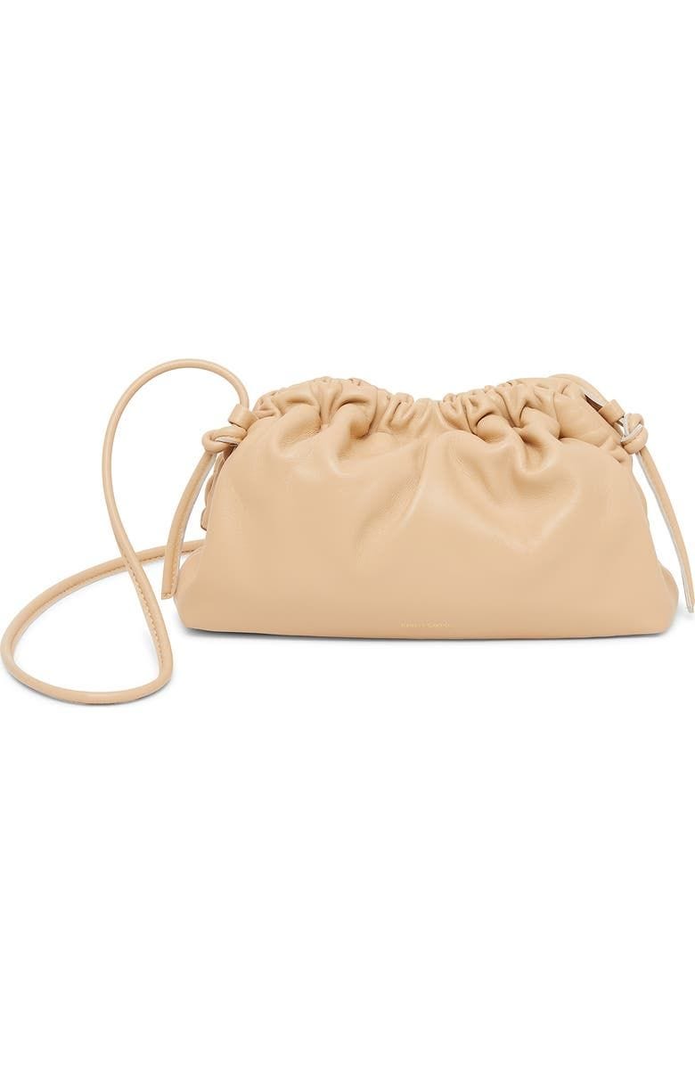 Mini Cloud Leather Clutch