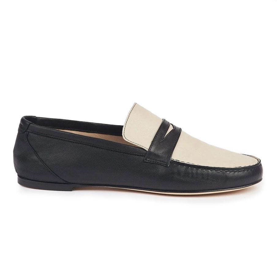 Two-Tone Penny Loafer