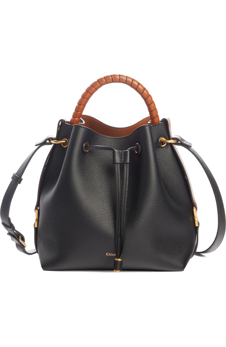 Marcie Leather Bucket Bag