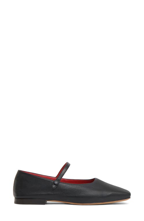 Square Toe Mary Jane Flat