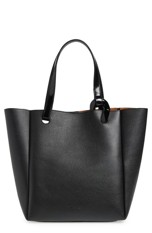 The Corner Leather Tote 