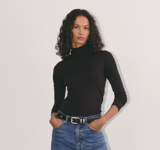 The Luxe Rib Turtleneck