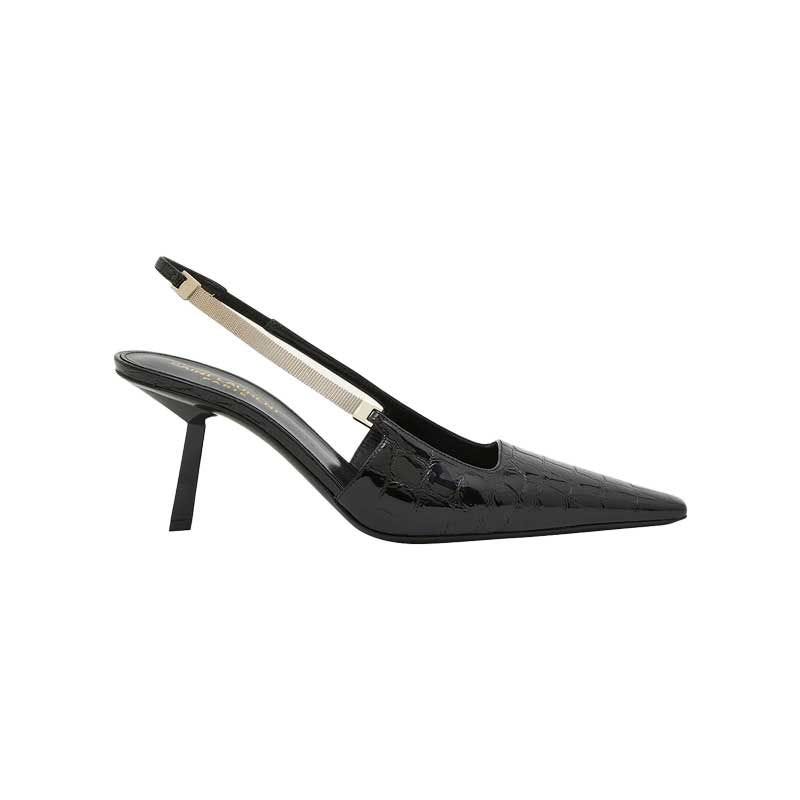 Blake Croco Slingback Shoes