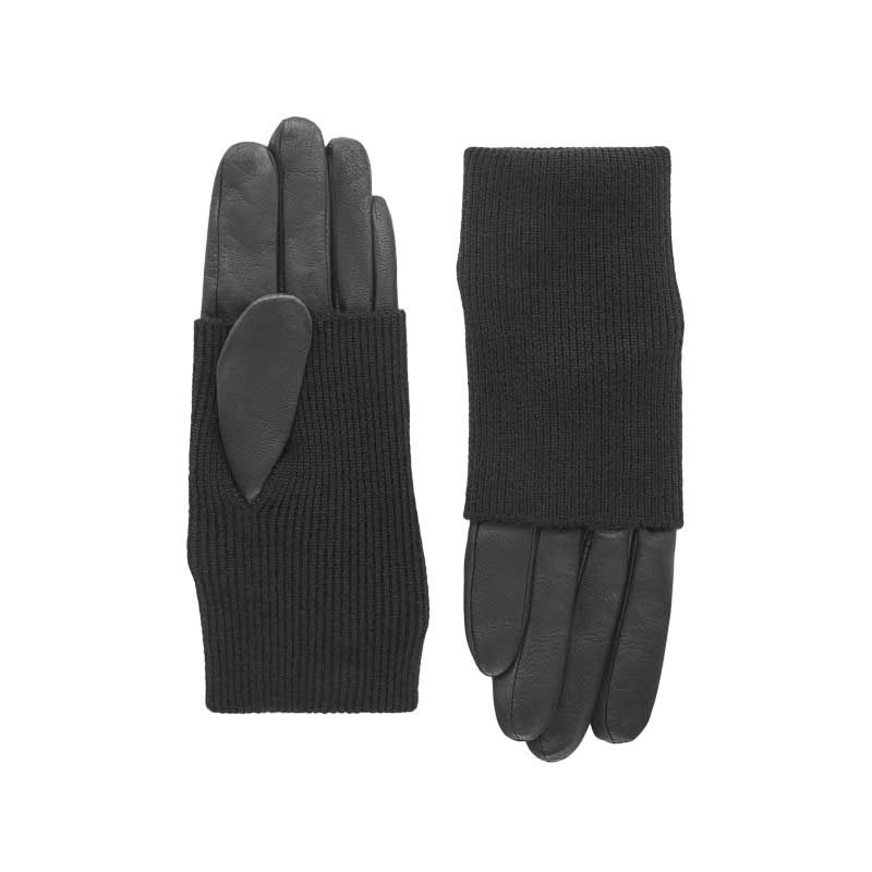 Multi-layer leather gloves