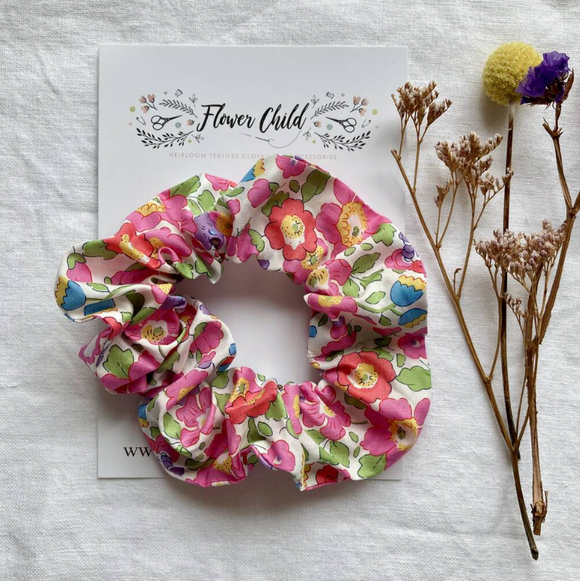 Handmade Liberty Fabric Scrunchies