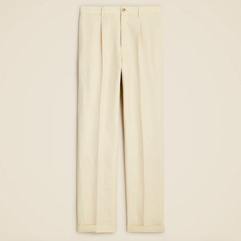 Crosby Classic-Fit Pleated Suit Pant