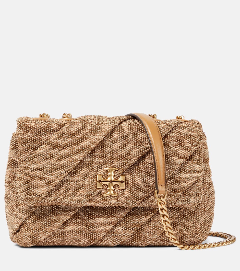 Kira Small Raffia Shoulder Bag