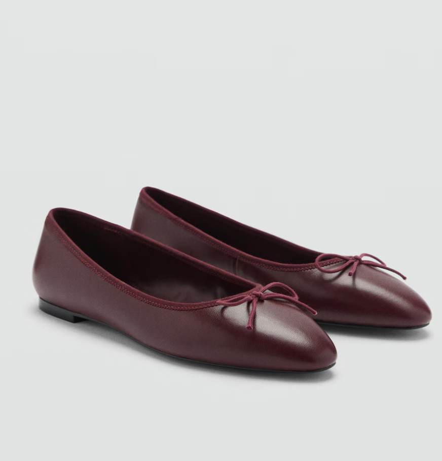 Leather Ballet Flats