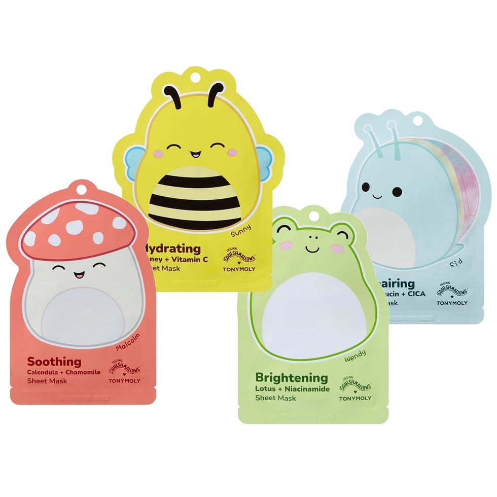 TONYMOLY x Squishmallows Facial Hydrating Sheet Mask Set