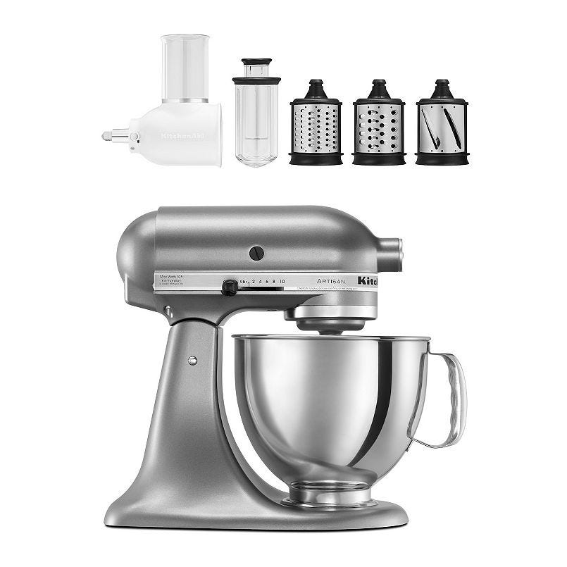 Artisan Series 5-Quart Stand Mixer with Slicer/Shredder