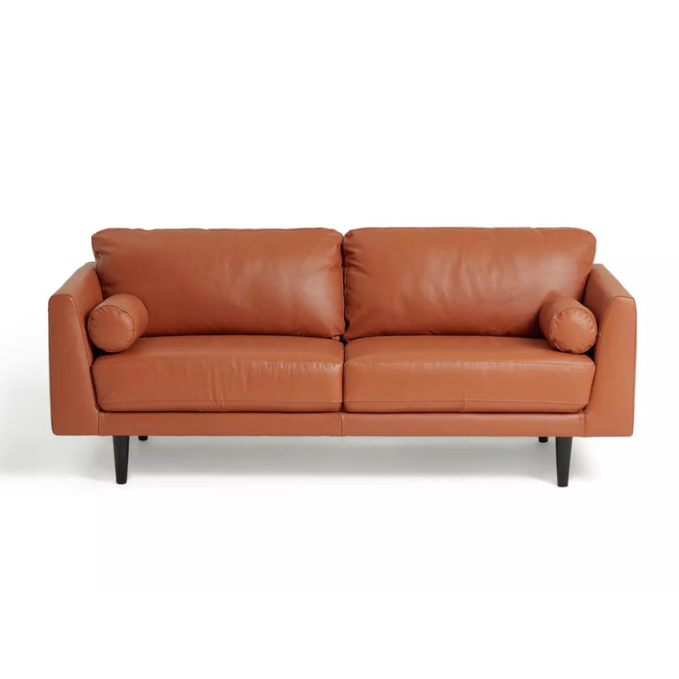 Jackson Leather 3 Seater Sofa