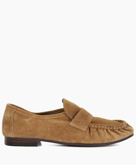 Brown Suede Mules