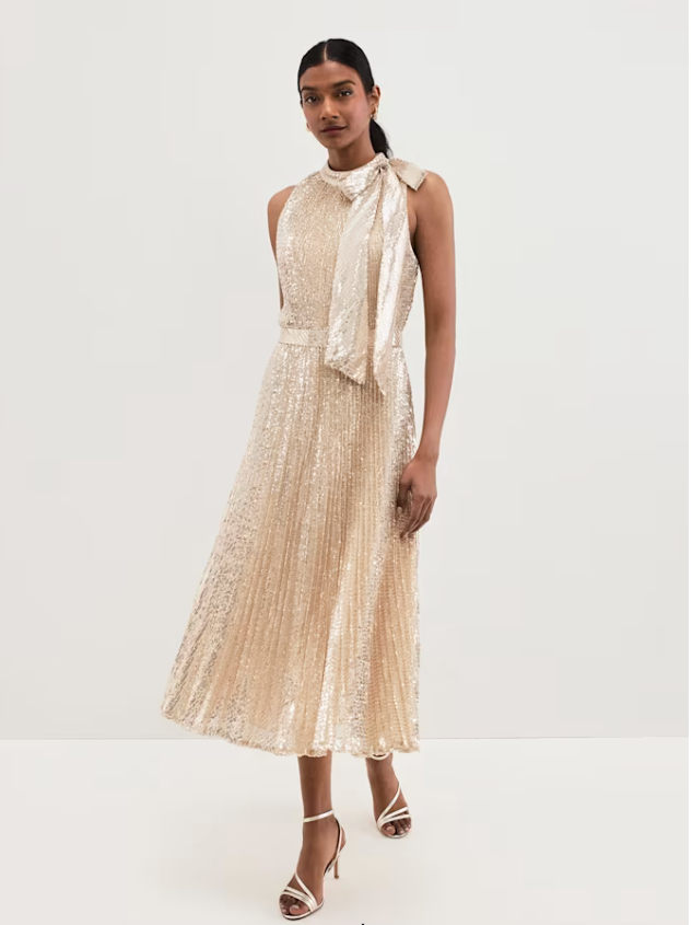 Sammy Silver Sequin Dress