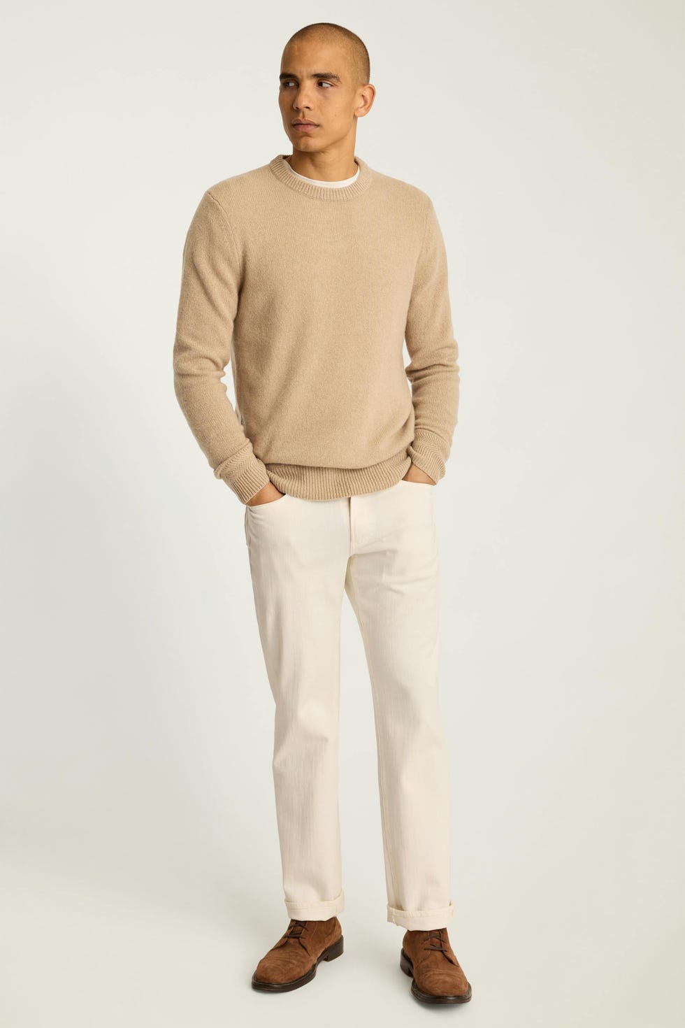 Cashmere Crew Neck Sweater